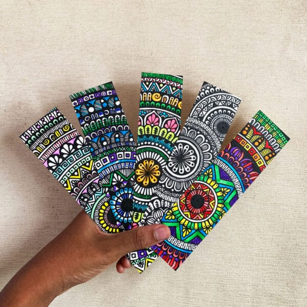 Mandala Magic Bookmark - Medium Size